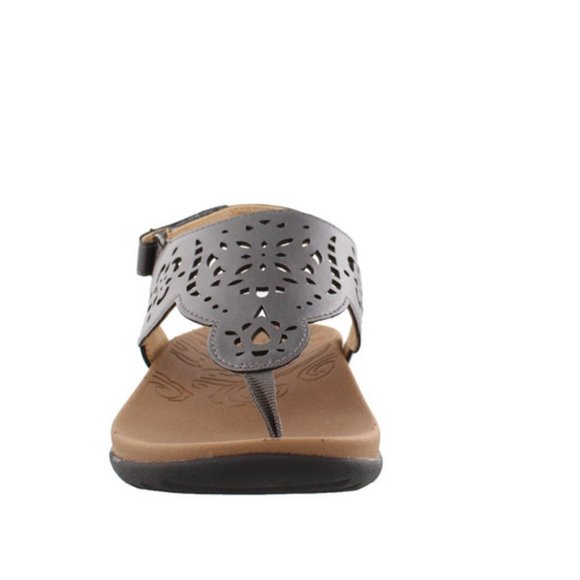 ROCKPORT Leather Sling Back Thong Sandals 10 Wide - Picture 3 of 3